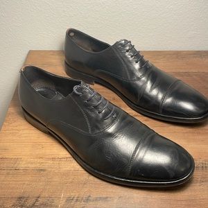 Paul Smith Designer Oxford Brogues Black Mens 10.5